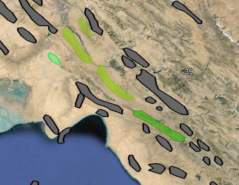 میادین نفتی جنوب غرب